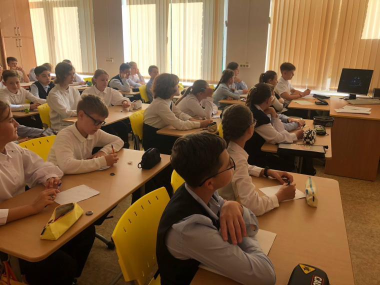 Первое вводное занятие курса «Россия - мои горизонты» профориентационного минимума.